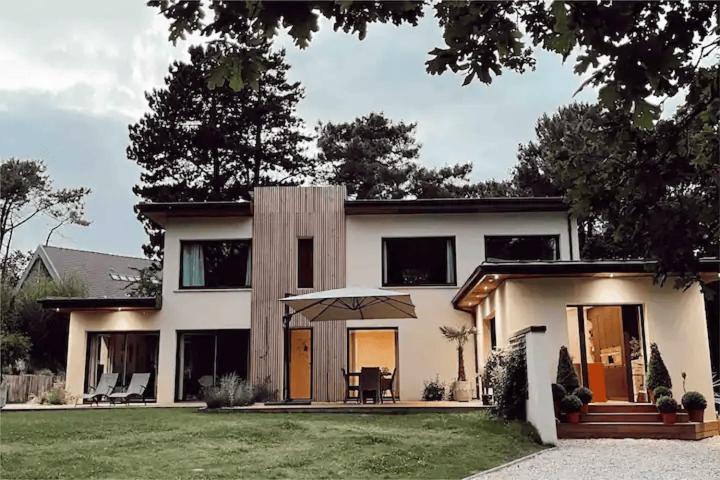 Les Hortensias Chambre Independante Avec Sdb Et Toilettes Privees Dans Une Maison En Foret Proche Du Golf Et De La Plage Entree Independante Avec Acces Prive Le Touquet Esterno foto