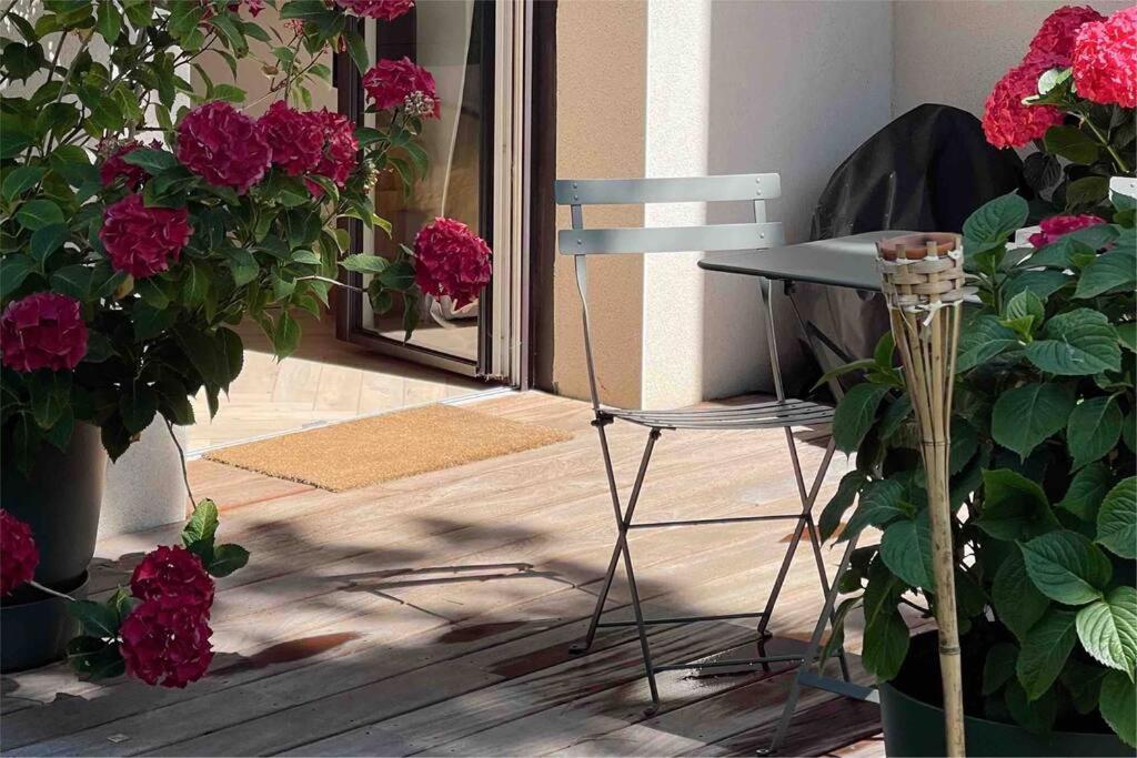 Les Hortensias Chambre Independante Avec Sdb Et Toilettes Privees Dans Une Maison En Foret Proche Du Golf Et De La Plage Entree Independante Avec Acces Prive Le Touquet Esterno foto